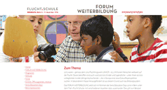 Desktop Screenshot of forumweiterbildung.ch