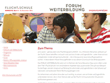 Tablet Screenshot of forumweiterbildung.ch